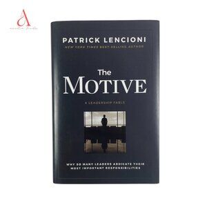 📚 3/$25 The Motive by Patrick Lencioni | Hardcover